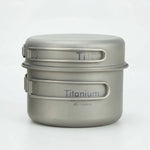 Lightweight Titanium Camping Cookware Set for All Genders