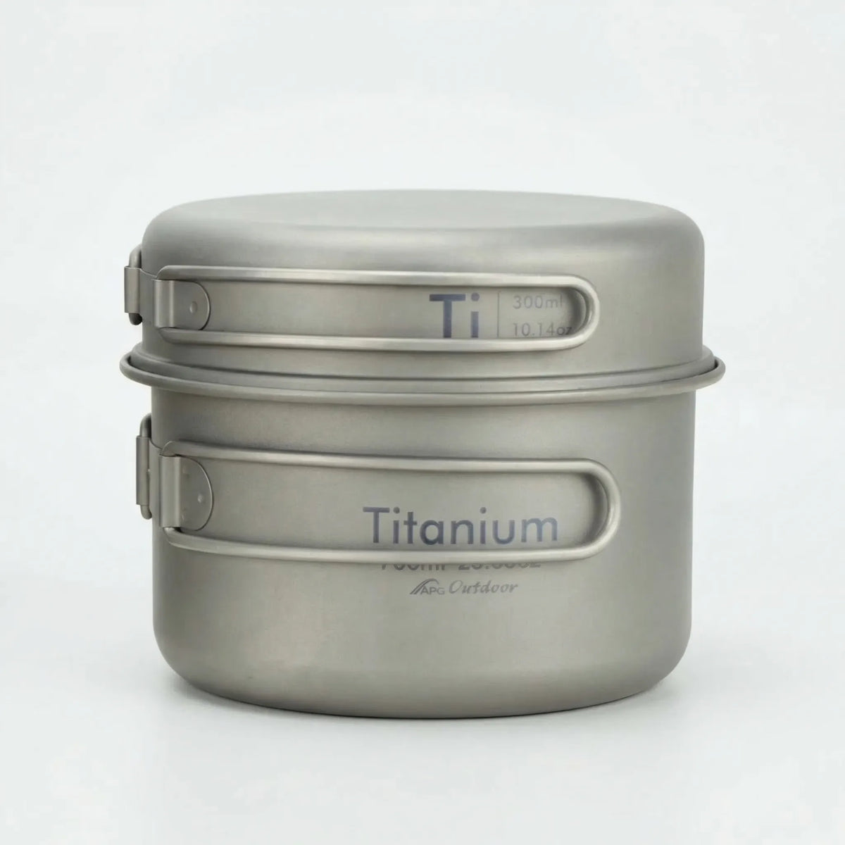 Lightweight Titanium Camping Cookware Set for All Genders