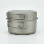 Lightweight Titanium Camping Cookware Set for All Genders