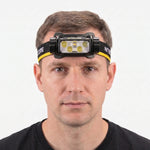 Rechargeable LED Headlamp with USB-C - Unisex Design for Outdoor Use