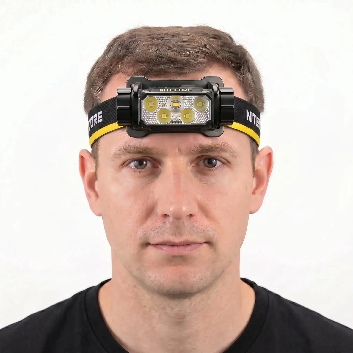 Rechargeable LED Headlamp with USB-C - Unisex Design for Outdoor Use