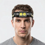 LED Headlamp with USB Rechargeable Feature for All Genders