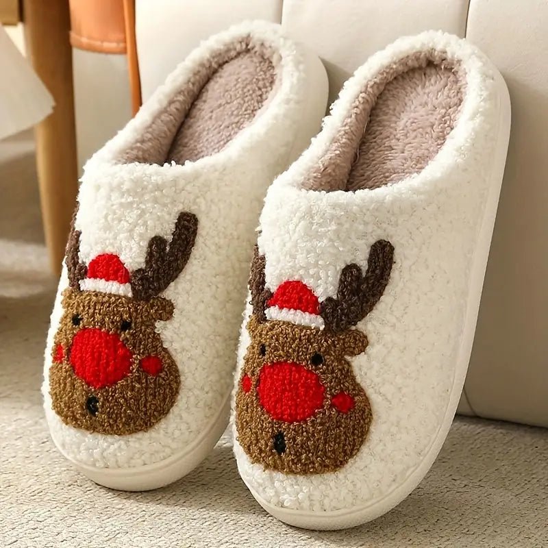Cozy Winter House Slippers for Men and Women – Non-Slip Warm Footwear