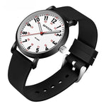 Healthcare Professional's Easy-to-Read Waterproof Watch for Unisex Use