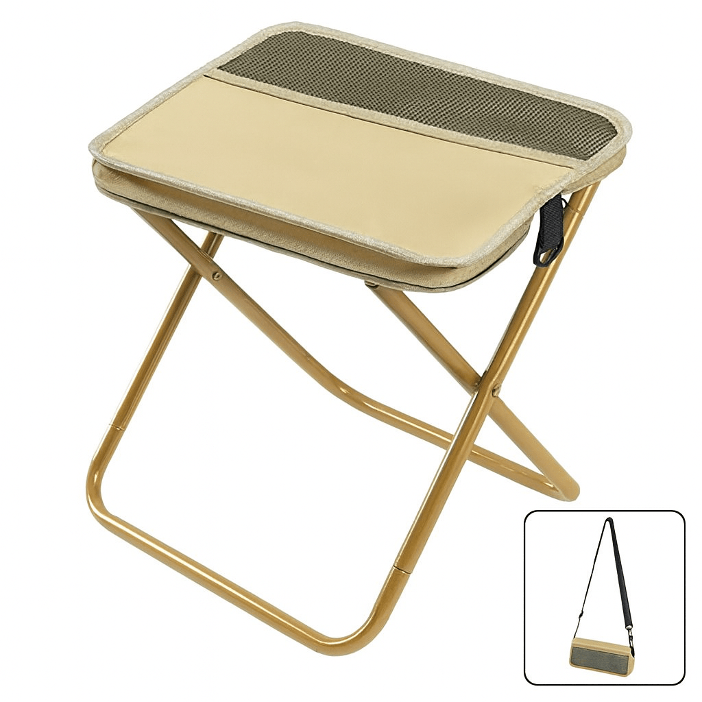 Folding Backpack Chair for Waterproof Outdoor Activities - Unisex