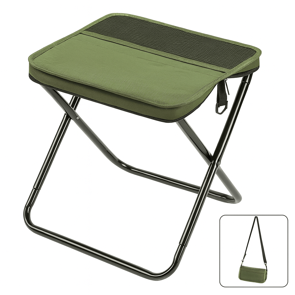 Folding Backpack Chair for Waterproof Outdoor Activities - Unisex