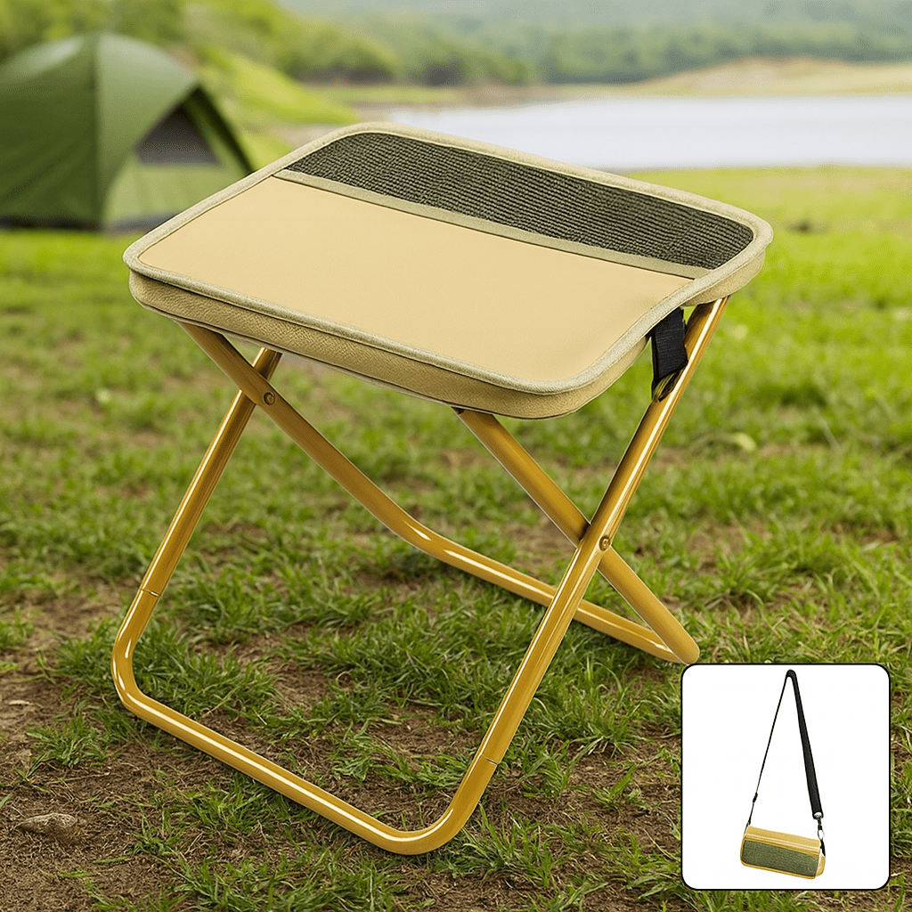 Folding Backpack Chair for Waterproof Outdoor Activities - Unisex