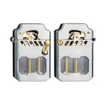 Visible Gear Mechanism Windproof Lighter for All Genders