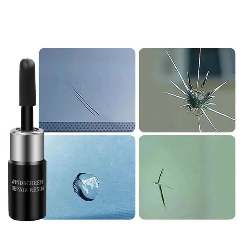 Windshield Repair Kit for Chips and Cracks - Universal Fit