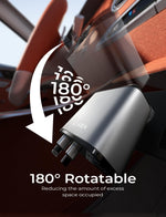 Fast 69W Power Car Charger with Universal Retractable USB-C