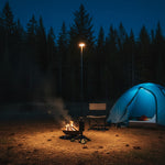 Wiederaufladbare Campinglampe mit 10.000mAh Akku – Teleskopisch, Dimmbar und SOS-Funktion