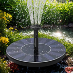 Solarbetriebene Schwimmende Gartenfontäne für Teiche