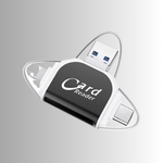 All-in-One Kartenleser für SD, Micro SD, USB und Typ-C