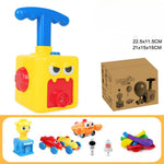 Spielzeugbox mit Luftballons