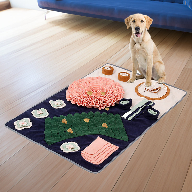 Schnüffelteppich für Hunde – Interaktives Spielzeug