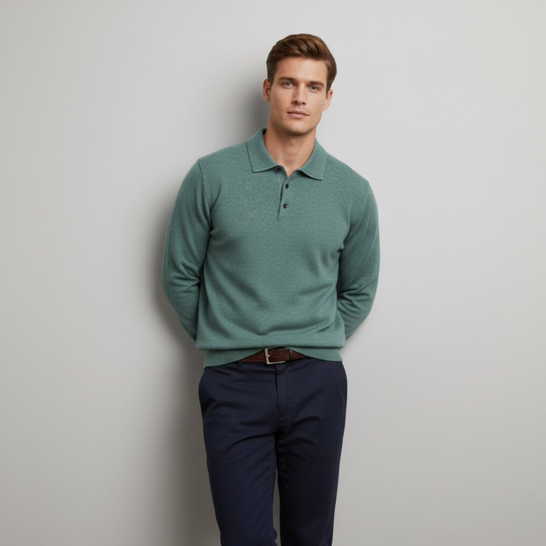 Luxuriöses Kaschmir-Polo - Stil und Komfort vereint