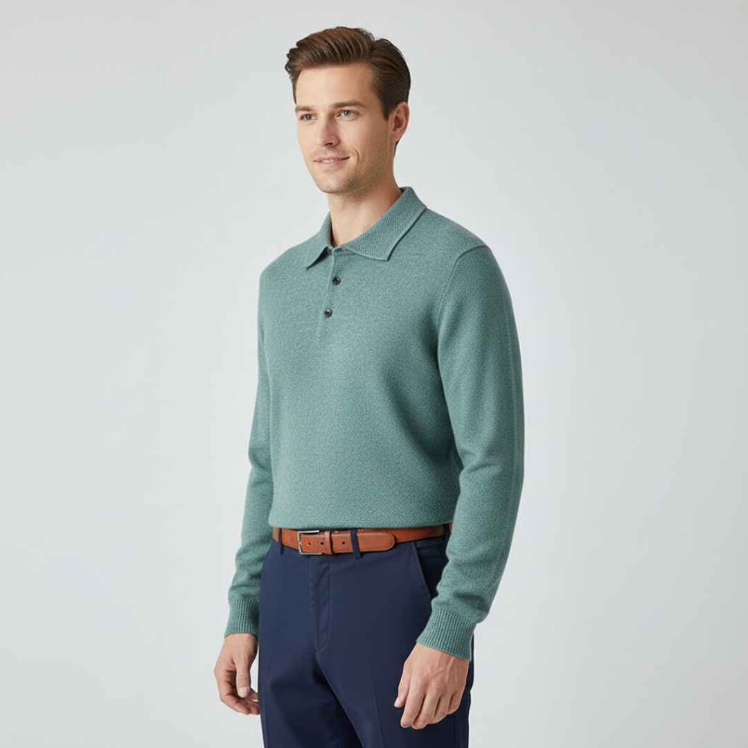 Luxuriöses Kaschmir-Polo - Stil und Komfort vereint