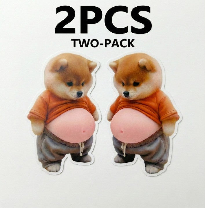 Silikon Aufkleber Schutz für Chubby Shiba