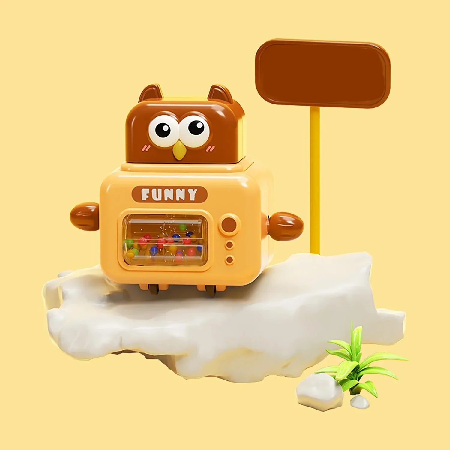 Buntes Spielzeugauto mit Tierdesign – Fahrspaß für Kinder