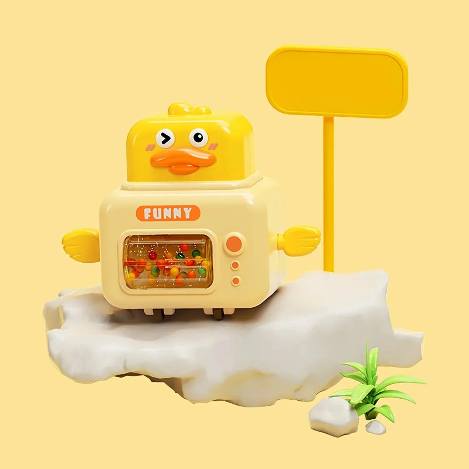 Buntes Spielzeugauto mit Tierdesign – Fahrspaß für Kinder