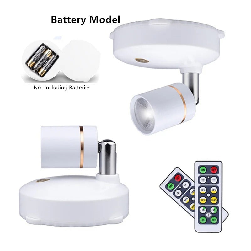 Cordless LED Spot: Perfect lighting for indoor and outdoor use