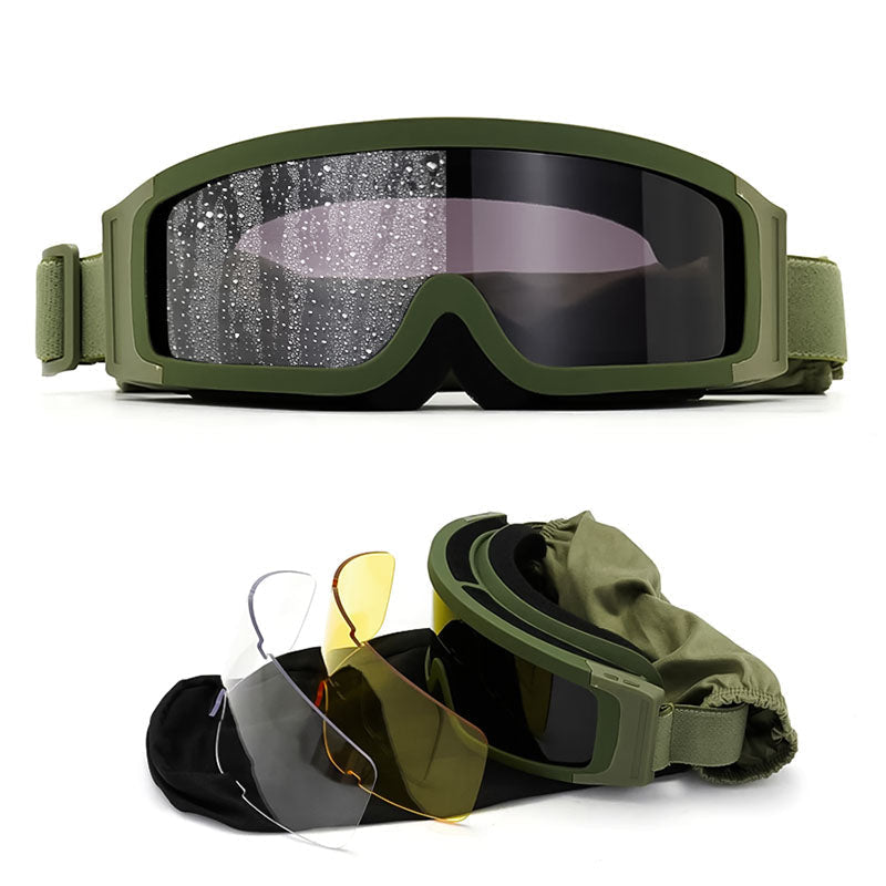 Sicherheitsbrille Mistview für Brillenträger – mit austauschbaren Gläsern