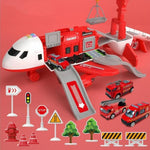 SkyExplorer Flugzeug Spielset – 20-teiliges Rollenspiel- und Bauset für Kinder