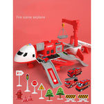 SkyExplorer Flugzeug Spielset – 20-teiliges Rollenspiel- und Bauset für Kinder