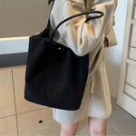Luxurious suede bag with plenty of storage for any occasion