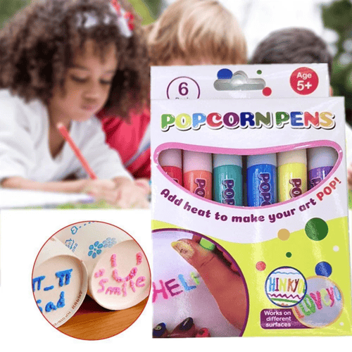3D Puffy Art Pens for Kids and Adults - Bright Color Set