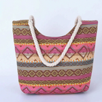 Geometric Tote Bag for Women with Vibrant Design