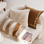 Luxurious pillowcases with stylish jacquard pattern