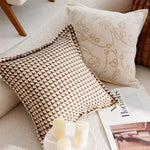 Luxurious pillowcases with stylish jacquard pattern