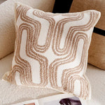 Luxurious pillowcases with stylish jacquard pattern