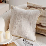 Luxurious pillowcases with stylish jacquard pattern