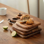 NobleWood - Set of 2 Elegant Walnut Cutting Boards