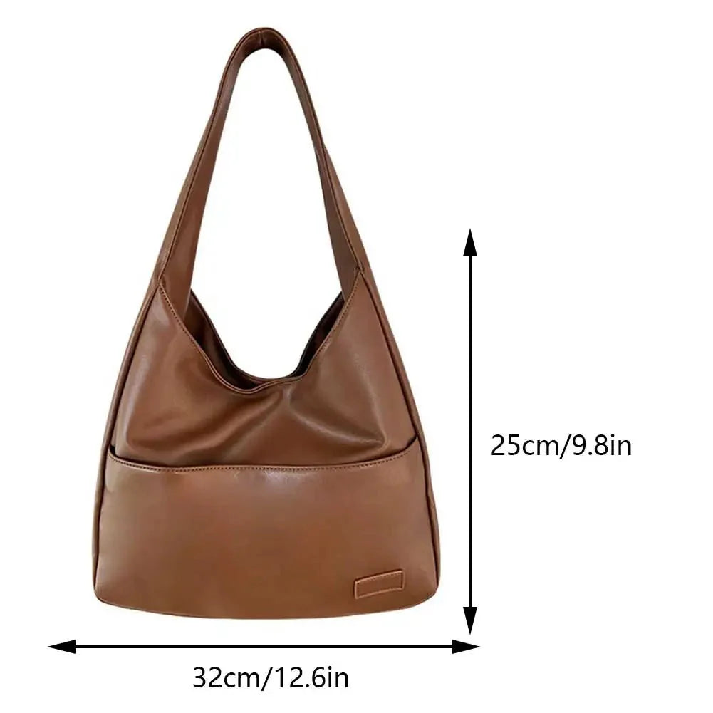 Elegant Shoulder Bag Made of High-Quality Faux Leather - Stylish & Practical