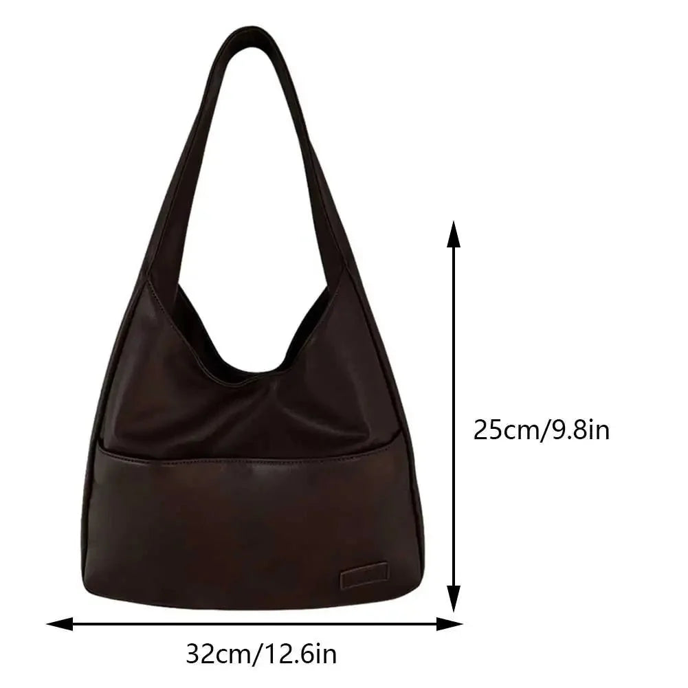 Elegant Shoulder Bag Made of High-Quality Faux Leather - Stylish & Practical