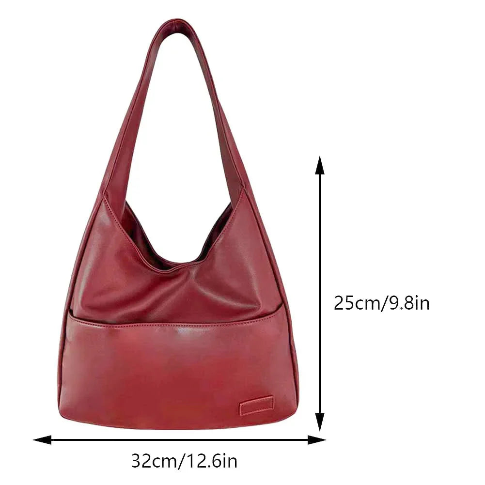 Elegant Shoulder Bag Made of High-Quality Faux Leather - Stylish & Practical