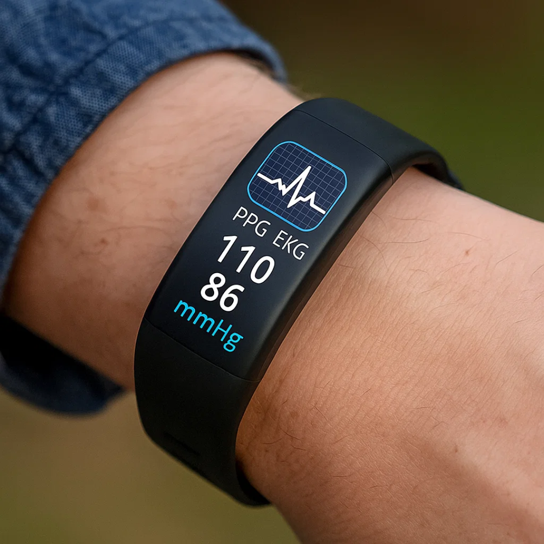 Smartes Gesundheitsarmband mit EKG-Überwachung und Schlafanalyse