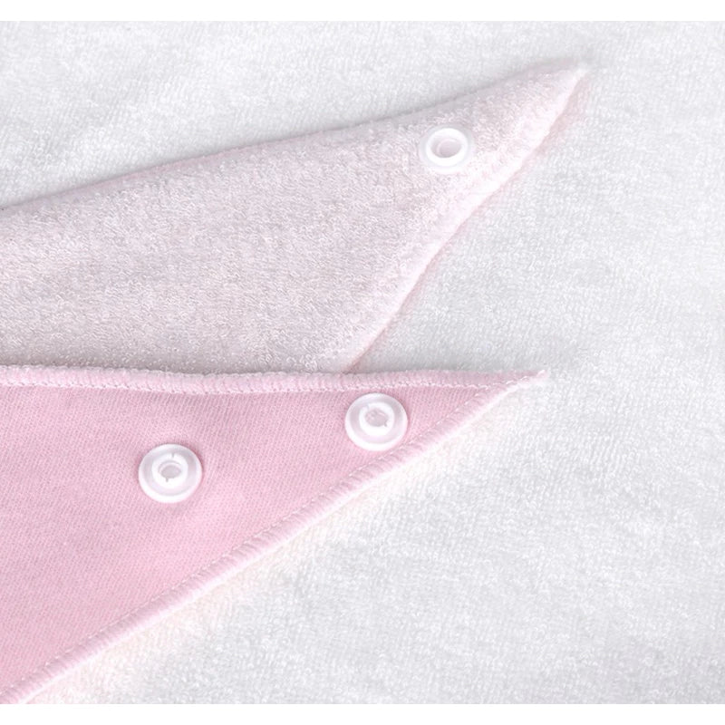 Set aus Dreieckslätzchen für Babys - Weiche Tücher mit süßen Designs