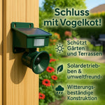 Effektives Vogelabwehrmittel für Balkone und Gärten mit BirdBlock