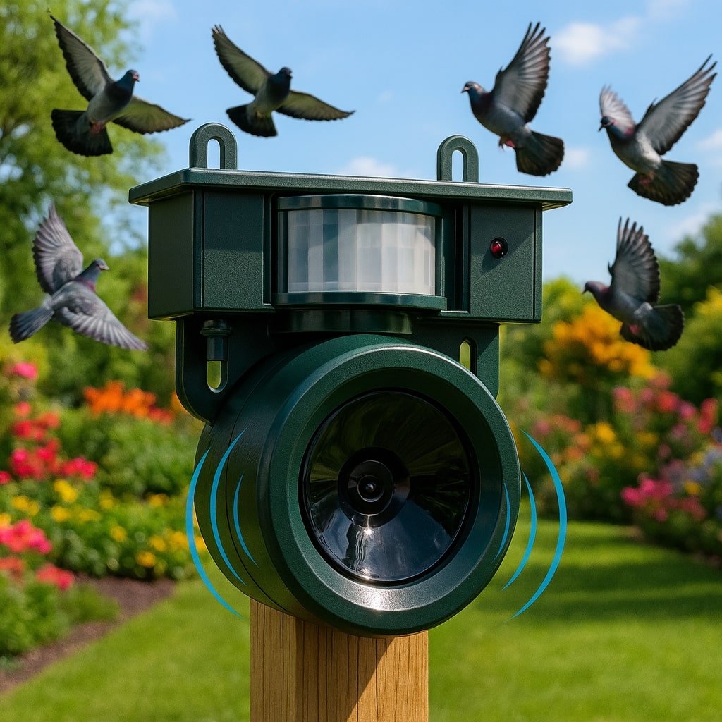 Effektives Vogelabwehrmittel für Balkone und Gärten mit BirdBlock