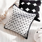 Retro Elegance Patchwork Cushion Cover