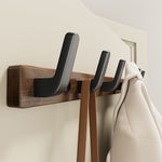Stylish Wall Hook Made of Wood and Metal for Your Home