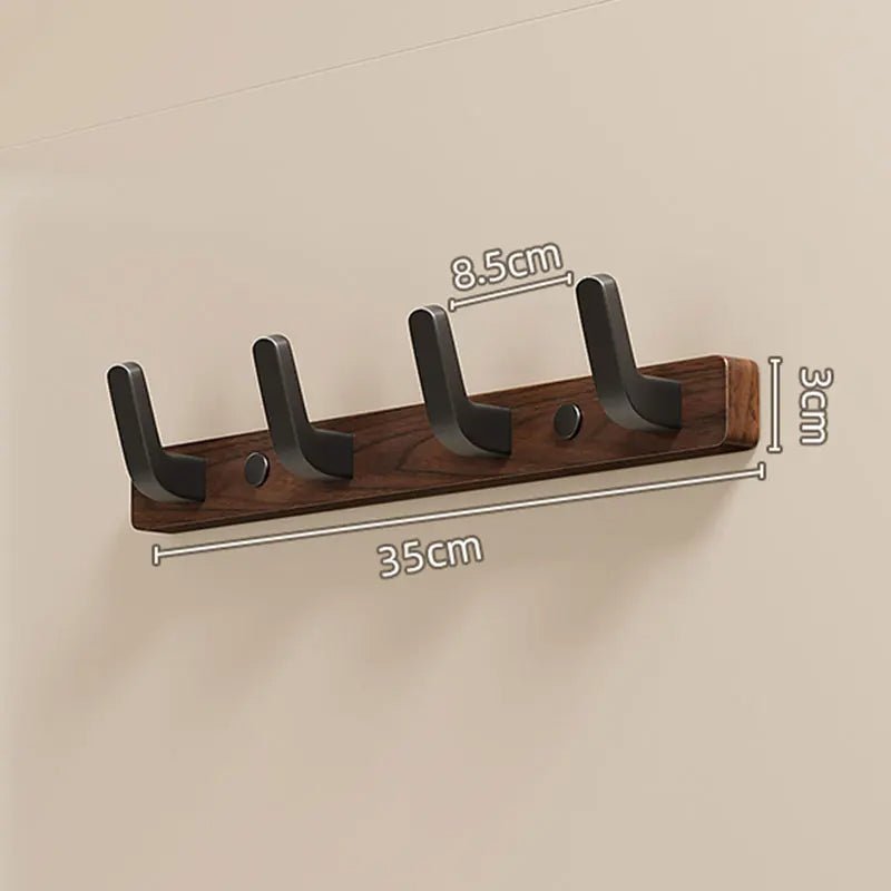 Stylish Wall Hook Made of Wood and Metal for Your Home