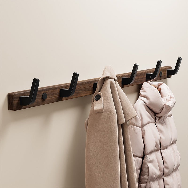 Stylish Wall Hook Made of Wood and Metal for Your Home