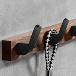 Modern Black Wooden Shelf for Your Home
