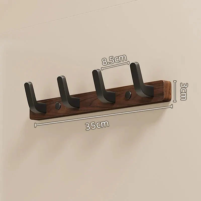 Modern Black Wooden Shelf for Your Home