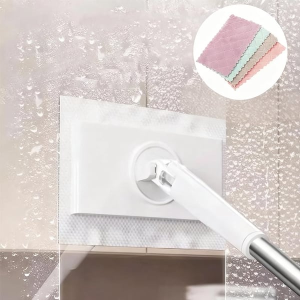Hygienischer Flachmopp mit 360° Drehkopf – Berührungsfreies Reinigen